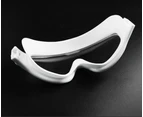 Anti-Fog Swim Goggles for Adult Men Women Youth with Soft Silicone Gasket$Swim Goggles No Leaking Anti-Fog Swimming Goggles for-Transparent white