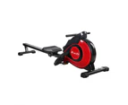 Everfit Rowing Machine Rower Magnetic Resistance Exercise Gym Home Cardio Red