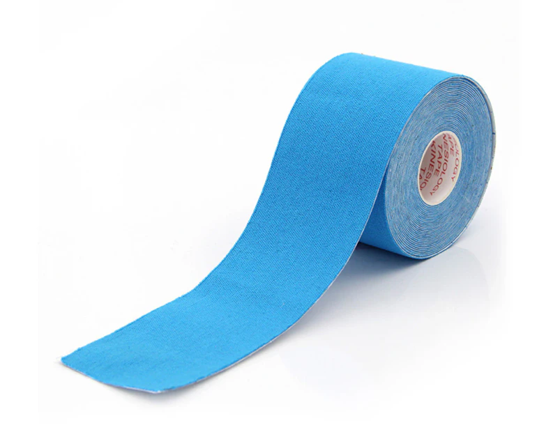 500x5cm Kinesiology Tape Strapping Taping Athletic Sports Tape for Knee Shoulder Elbow Ankle Neck Muscle - Blue