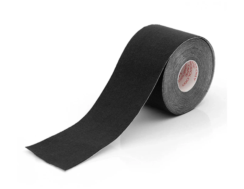 500x5cm Kinesiology Tape Strapping Taping Athletic Sports Tape for Knee Shoulder Elbow Ankle Neck Muscle - Black
