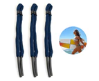 3 Pcs Floating Sunglass Strap Pack Glasses Float Eyewear Retainer for surfing Sailboat Swimming-Blue