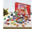 Cars Advent Calendar | 24 Days Countdown Calendar Pull Back Vehicle Toy Cars | Kids Pull Back Vehicles Countdown Christmas Calendar for Boys Girls