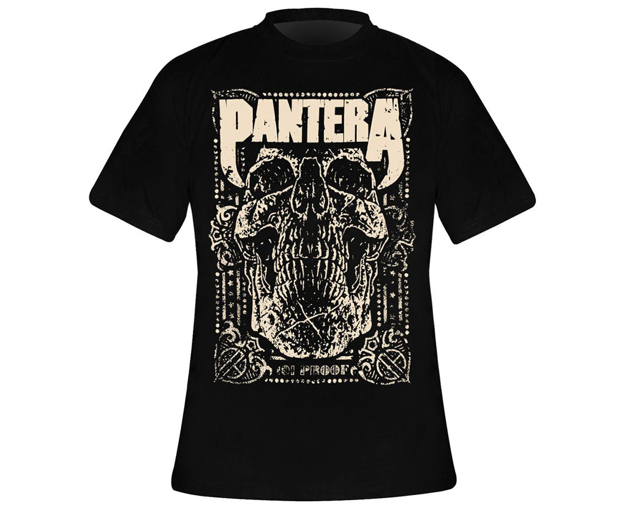 PANTERA 101 Proof Skull Vintage T-shirt - Black