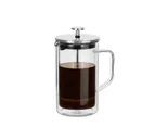 Avanti Capri 600ml Double Wall French Coffee Plunger/Press Glass Maker Clear/SL