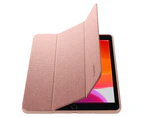 Spigen Genuine SPIGEN Urban Fit Fabric Flip Stand Cover for Apple iPad 10.2 2019 7th Gen Case - Rose Gold