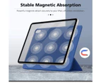 MoKo Genuine MOKO Magnetic Smart Folio Slim Stand Cover for Apple iPad Air 4 Case - Navy Blue