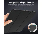 iPad Pro 12.9 2020 4th Gen Case, Genuine Moko Shockproof Full Body Trifold Stand Cover - Indigo