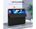 MoKo Genuine MOKO Magnetic Smart Folio Slim Stand Cover for Apple iPad Air 4 Case - Black