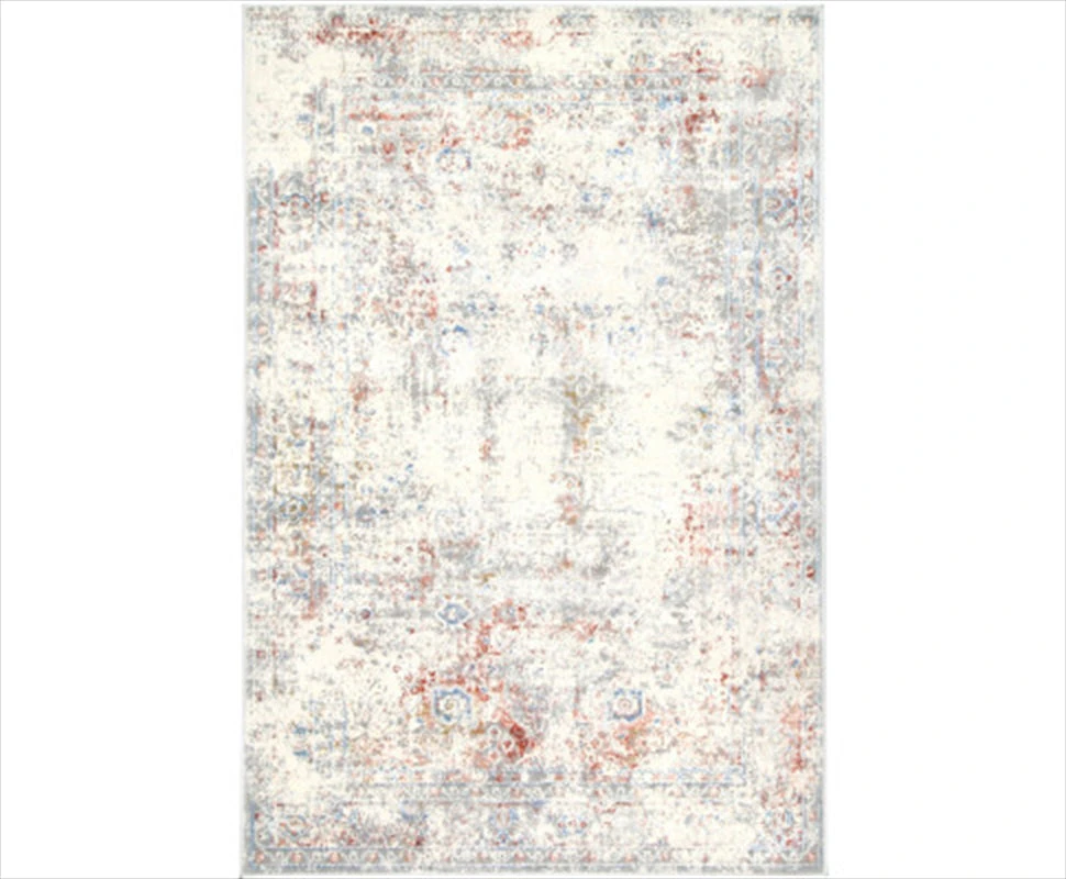 Multi Grey Contemporary Rug 80x300cm