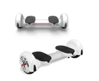 White Smart PI Self Balancing Hoverboard Wheel Electric Scooter Intelligent Hover Board