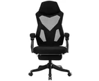 Ergonomic Gaming Chair Home Office Chairs High Back Breathable Mesh Seat Computer Recliner - Chair With Footrest