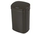 Salesbay Automatic Sensor Bin 68L Black Stainless Dust Steel Rubbish Bin