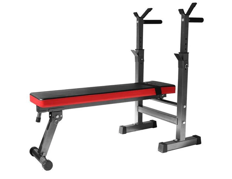 Multi Station Foldable Bench Press Incline Home GYM Fitness Olyimpic Weights Station Rack