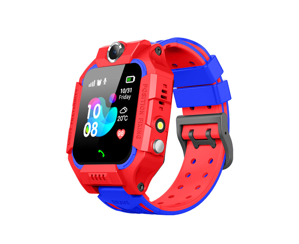 Z6 Children's smart watch positioning camera Bluetooth call-Red