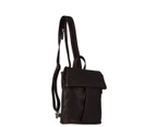 Leather Backpack OP453 - Orange