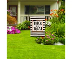 Trick or Treat Garden Flag Vertical Double Sized Halloween Yard Outdoor Decoration 12 x 18 Inch