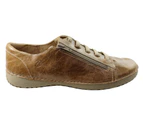 Andacco Breeza Womens Comfortable Leather Casual Shoes Made In Brazil - Natural