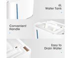 ADVWIN 25 L/Day Dehumidifiers, 6500ml Water Tank, Dehumidifier Suitable for Bedroom, Bathroom, Wardrobe Room, Office, White