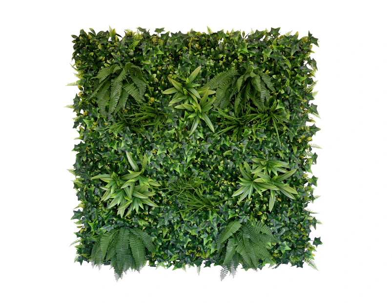 YES4HOMES 5 SQM Artificial Plant Wall Decor Grass Panels Vertical Garden Foliage Tile Fence 1X1M