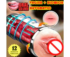 New Male Masturbater Automatic Vagina Pussy Masturbation Cup Stroker Sex Toys