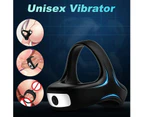 10 Vibration Modes Cockrings Sex Toys Male Cock Ring Penis Sex Toys For Men Couple Adjustable Size Set Soft Silicone Vibration Penis Ring