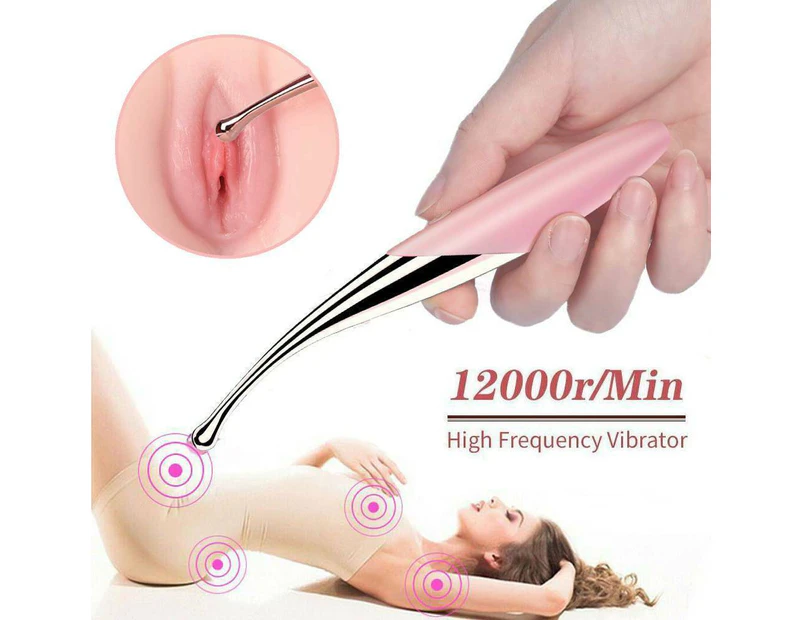 12 Frequency Vibrating Modes Orgasm Finger Vibrator G-Spot Dildo Clit Nipple Wand Massager Sex Toys Adult Womens Sex Toys