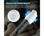 Male Masturbaters Automatic HandsFree Intelligent Wrap Rotating Cup Simulate Oral Throat Sucking Rotate Blowjob Pussy Strokers Adult Sex Toys For Men