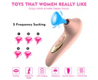 Sucking Vibrator Clit Sucker Dildo Women G-spot Massager Adult Sex Toy Couple-Skin Suction Vibrator