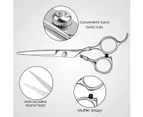 Vivva 2PCS 6 Inch Salon Hairdressing Scissors Hair Barber Shears Cutting Thinning Tool Set Scissors Set Stainless Steel