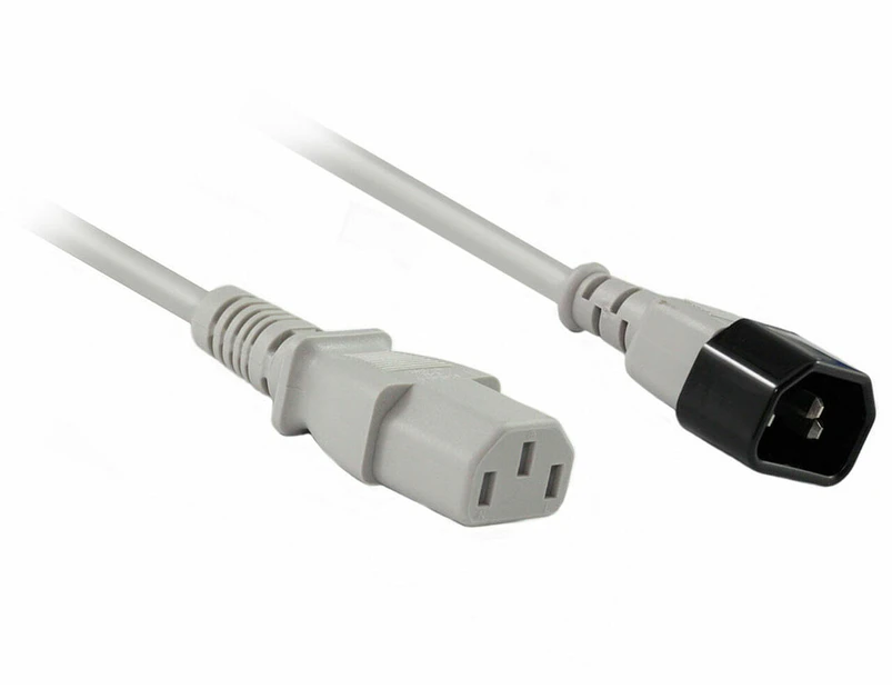 0.5m IEC C13 to C14 Power Cable - Grey [CB-PS-318]