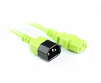 1.5m Green IEC C13 to C14 Power Cable [CB-PS-331]
