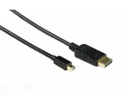 3M Mini DisplayPort to DisplayPort 1.2 4K Cable [CB-MDP2-DP-3M]