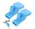 2 Pack Silicone Faucet Extender Faucet Connector Kitchen Water Tap Extension
