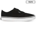 Vans Youth Atwood Sneakers - Black/White