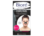 Biore Charcoal Pore Strips 6 Pack