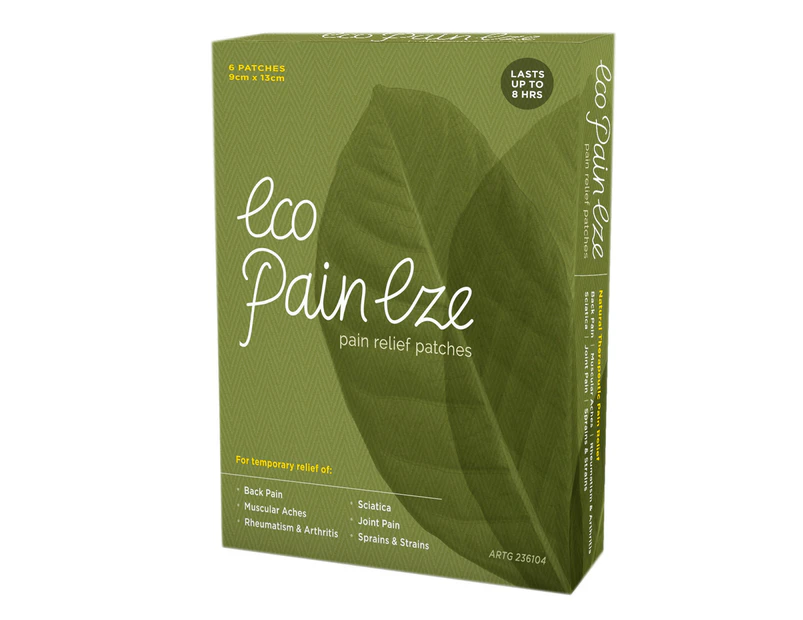 Eco PainEze Pain Relief 6 Patches