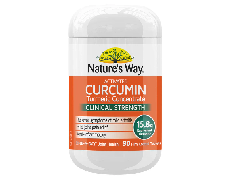 Nature's Way Activated Curcumin Clinical Strength 90 Tablets