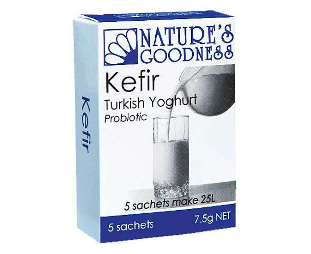 Nature's Goodness Kefir (Turkish Yoghurt Probiotic) Sachet 1.5g x 5 Pack (