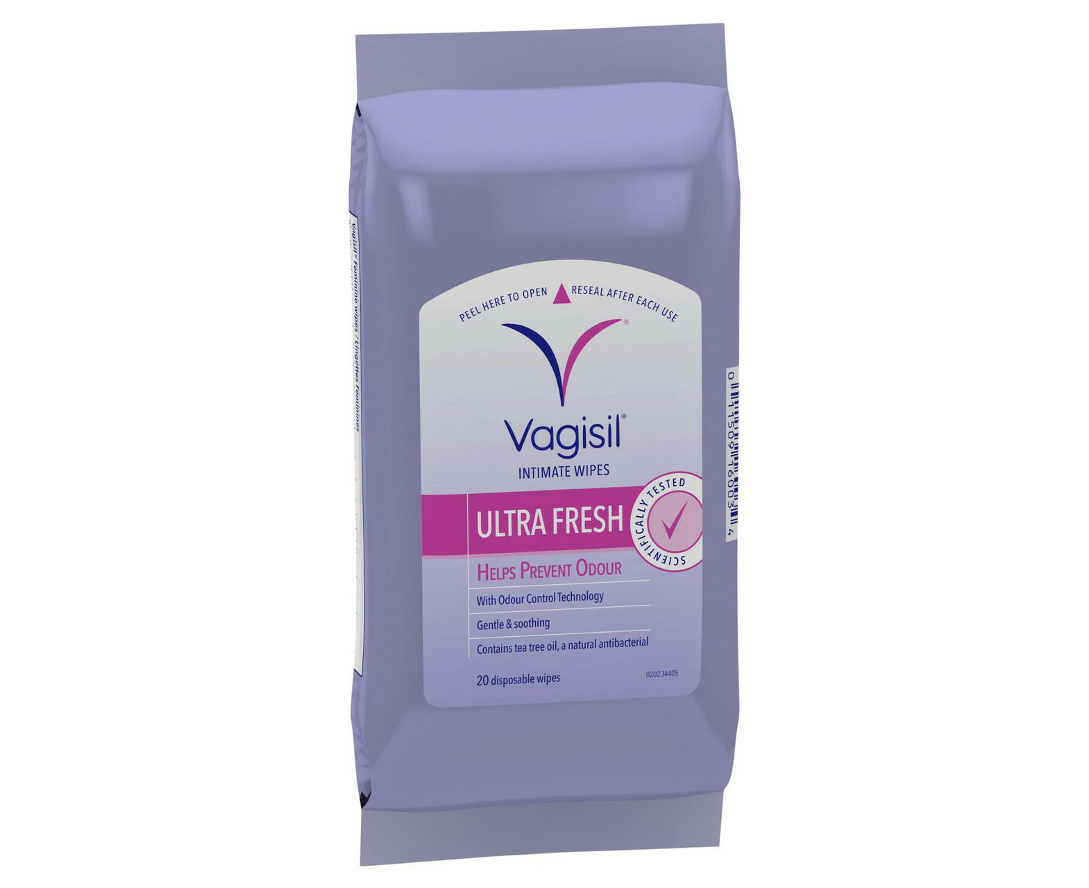 Vagisil Ultra Fresh Intimate Wipes 20