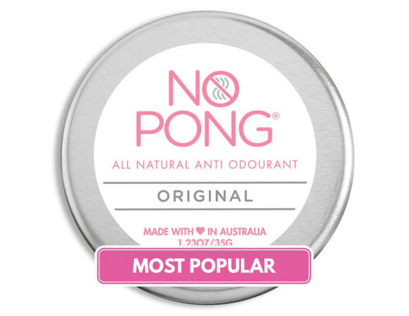 No Pong Original Natural Deodorant 35g
