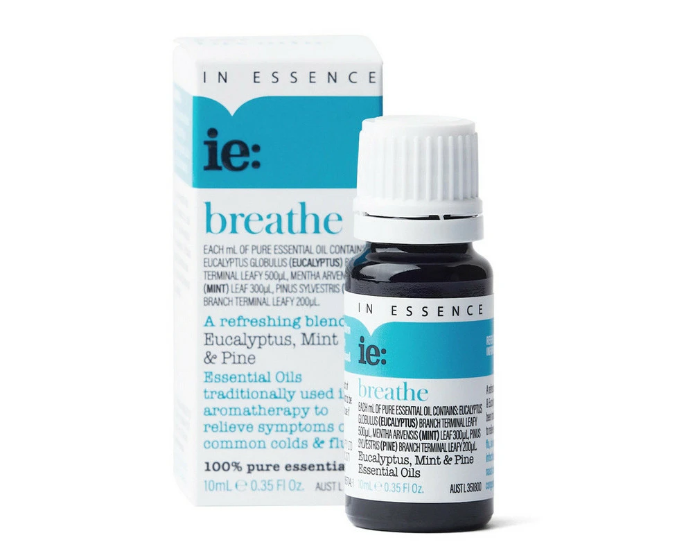 In Essence Breathe Essential Oil Blend 10ml