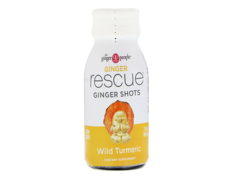 The Ginger People Ginger Rescue Ginger Shot Wild Turmeric 60ml
