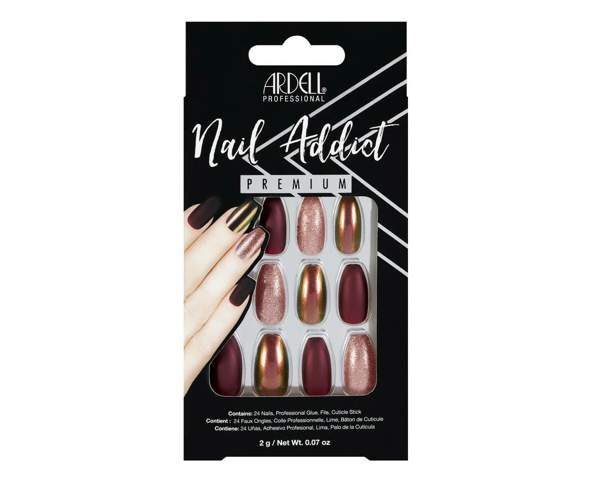 ARDELL Nail Addict - Red Cateye