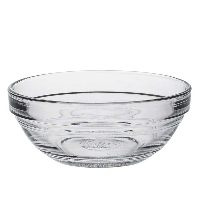 Duralex Lys 9cm/125ml Stackable Glass Dish Bowl Round Serving Tableware Clear