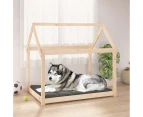 vidaXL Solid Wood Pine Dog Bed Wooden Puppy Sofa Bed Pet Supply Multi Sizes