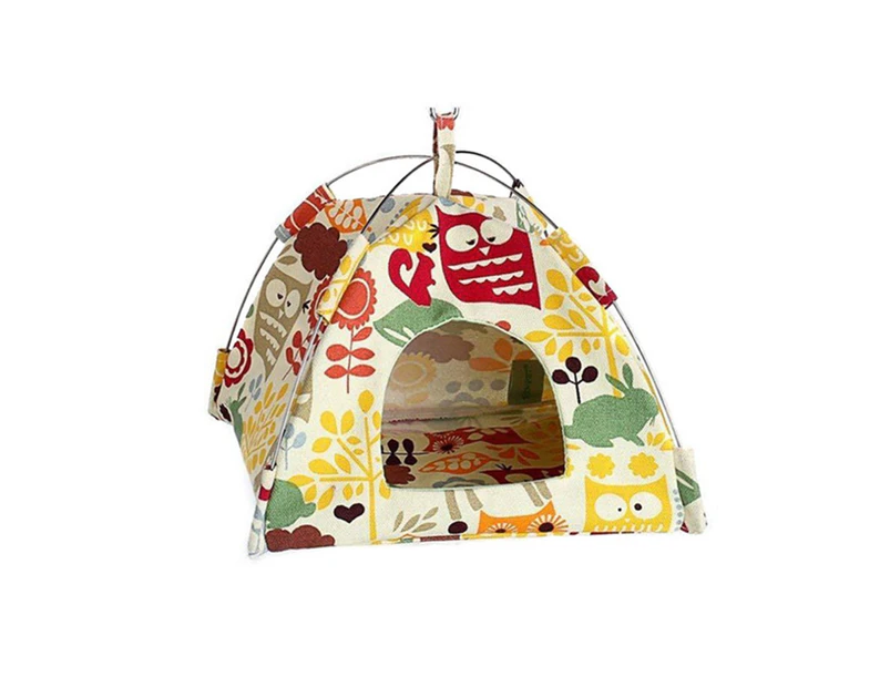 Hamster Bird Parrot Tent House Hammock Hanging Nest Bed Soft Pad Pet Supplies-S 1# unique value