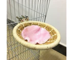 Pet Bird Parrot Cotton Rope Breeding Hatching Nest House Bed Hanging Cage Decor-2# unique value