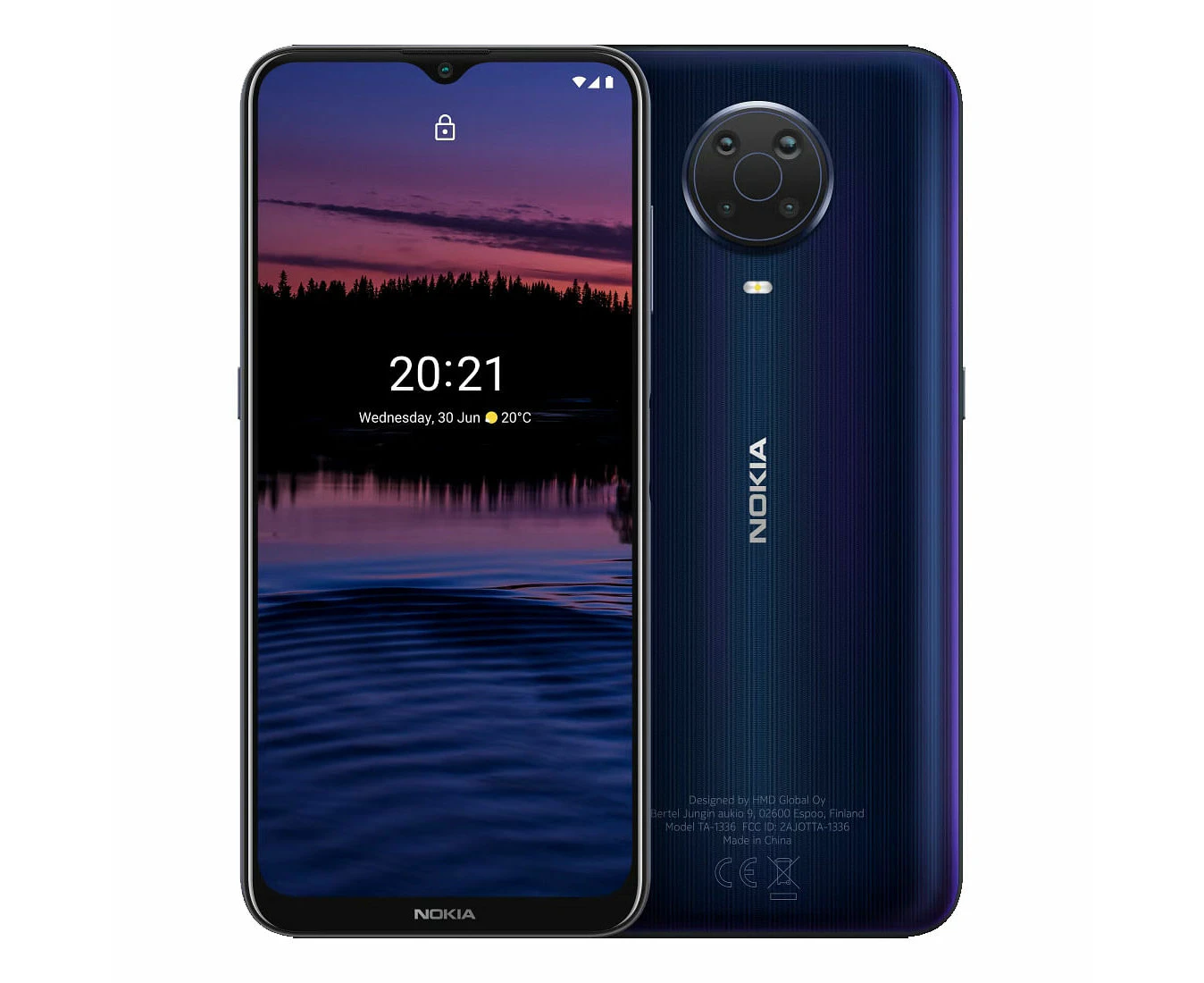 Nokia G20 64GB 4GB RAM Unlocked Phone with NFC 48MP Camera - Dark Blue