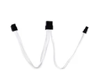 Silverstone PP07-PCIW PCIe-8pin to PCIe-6+2pin(250mm) Power Cable Extender - White [SST-PP07-PCIW]