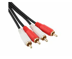 15M 2RCA to 2RCA Audio Cable OFC [CB-2RCA-15M]